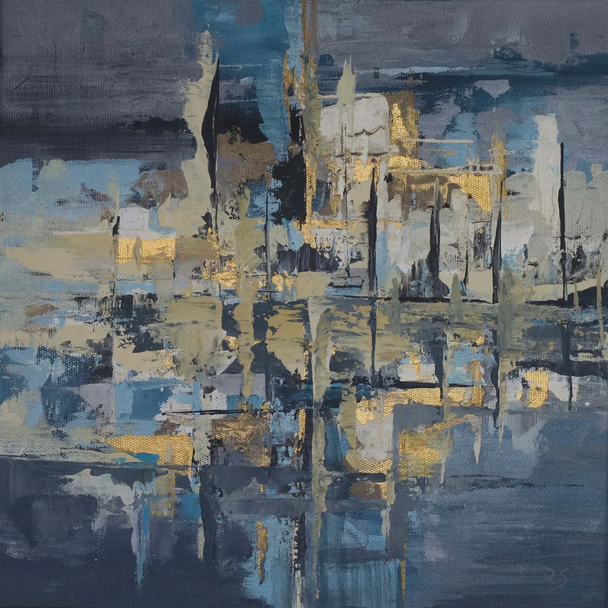 Blue Echo – an der Wand