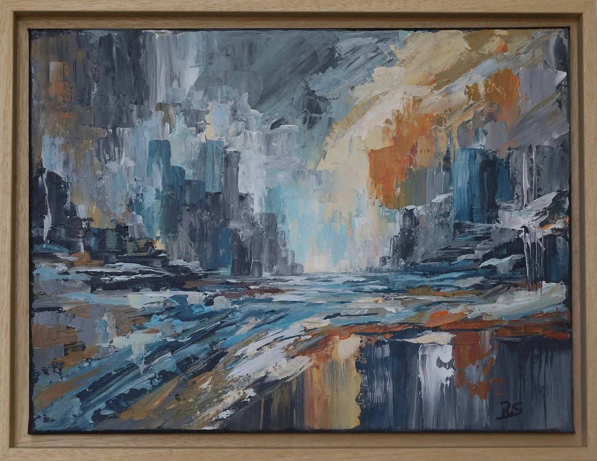 Strom des Lichts – an der Wand