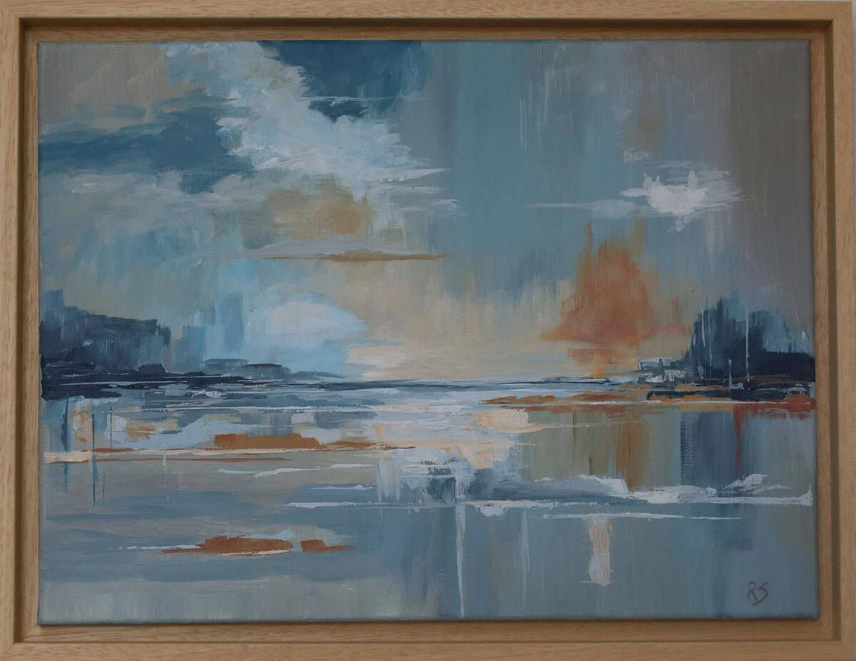 Morgenstille – an der Wand