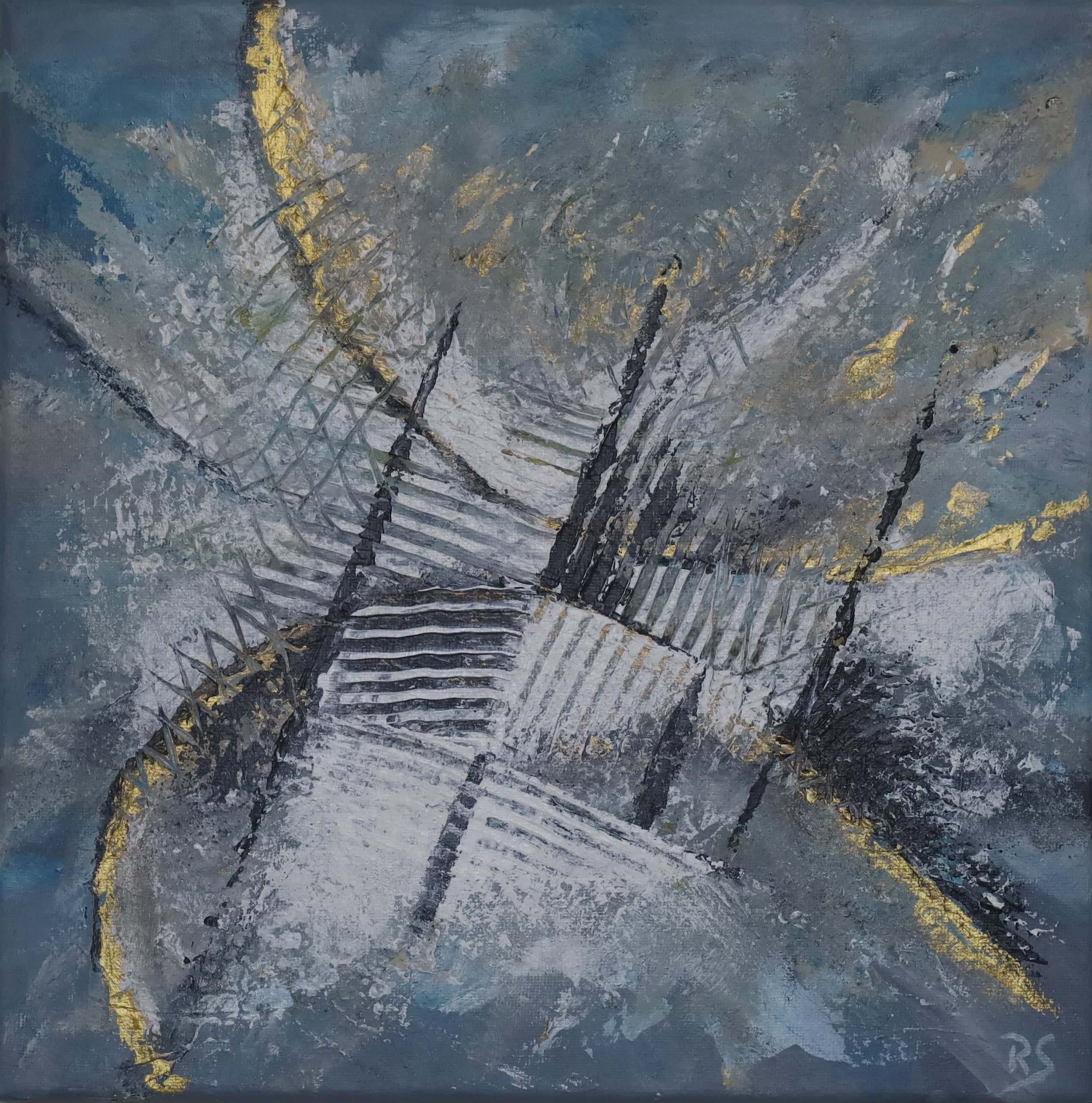 Zwischenräume – Acryl auf Leinwand