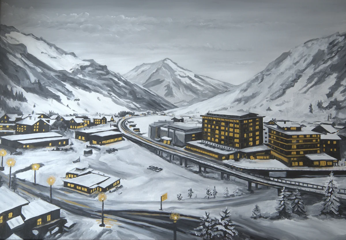 Andermatt – an der Wand
