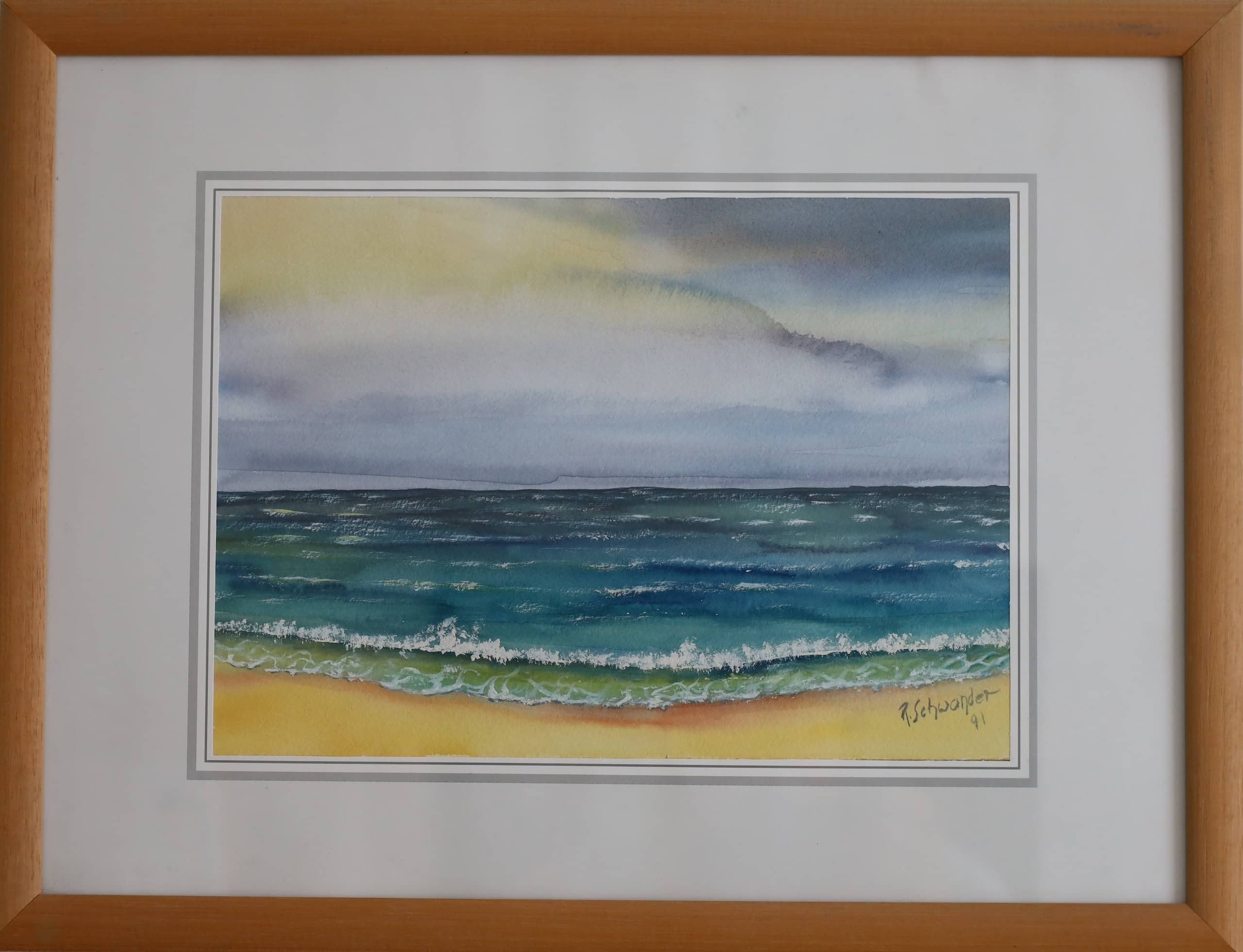 Tossa de Mar – Aquarell