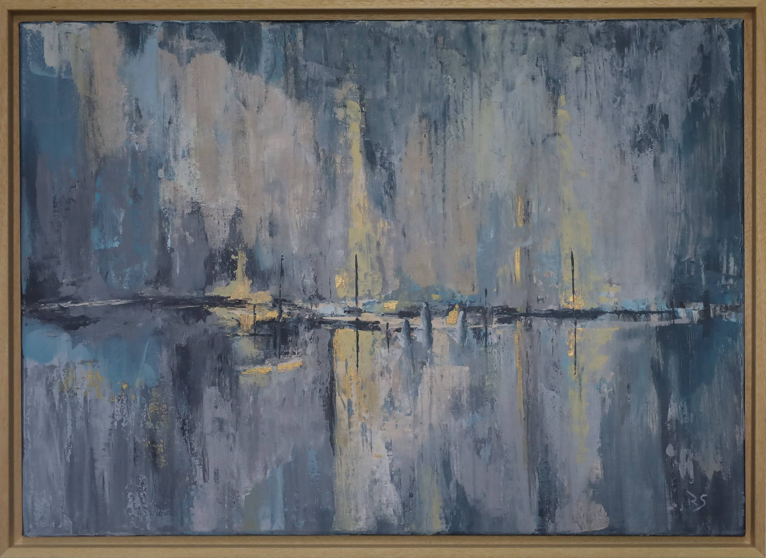 Turmalin – Acryl auf Leinwand
