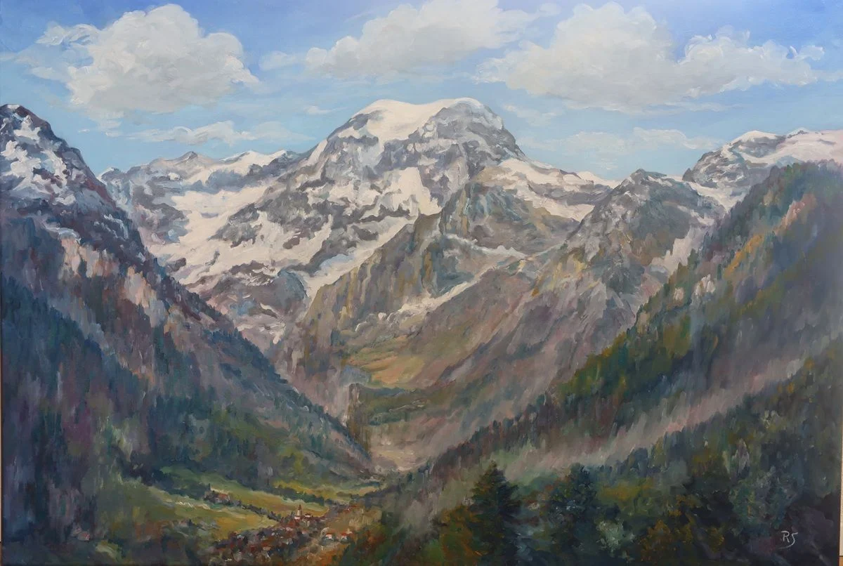 Im Reich des Tödi – an der Wand