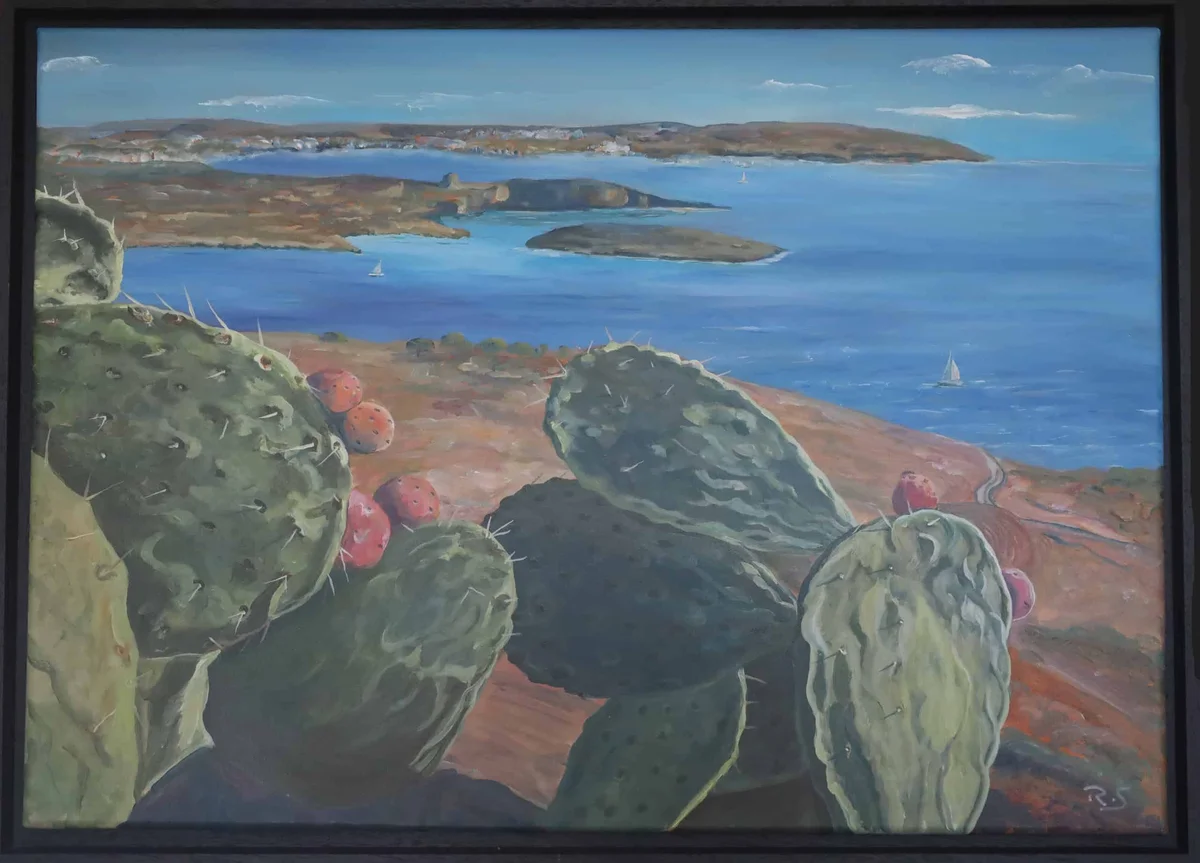 Malta Blue Lagune – an der Wand
