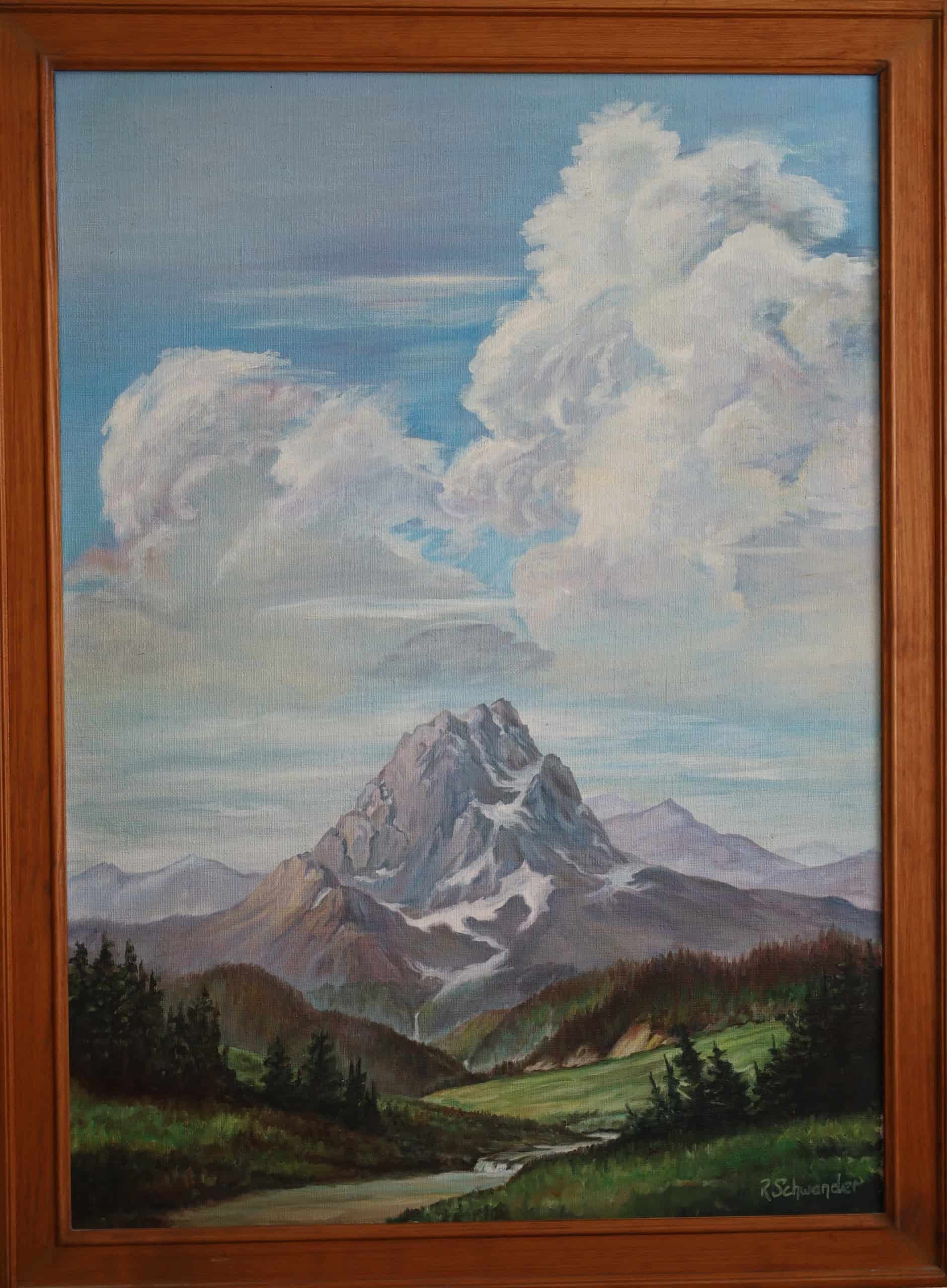 Grosser Berg – Oel auf Leinwand