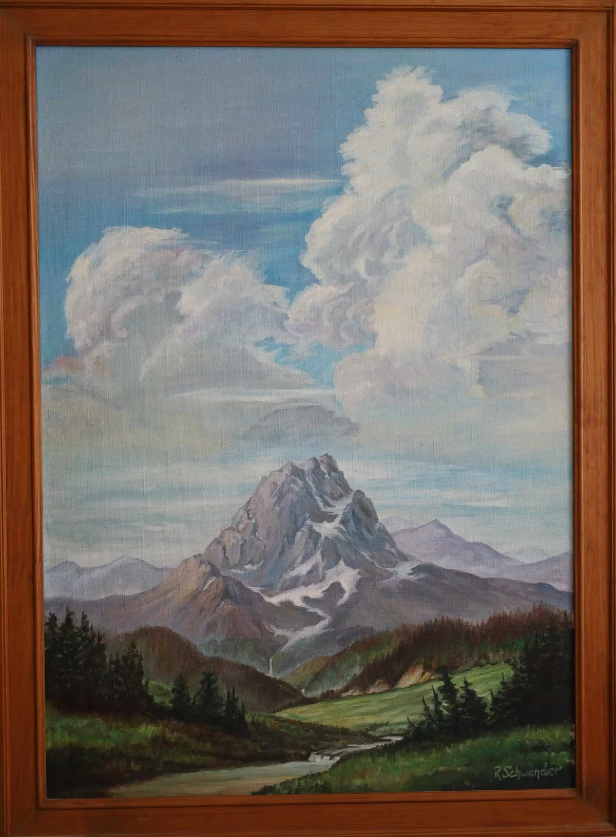 Grosser Berg – an der Wand