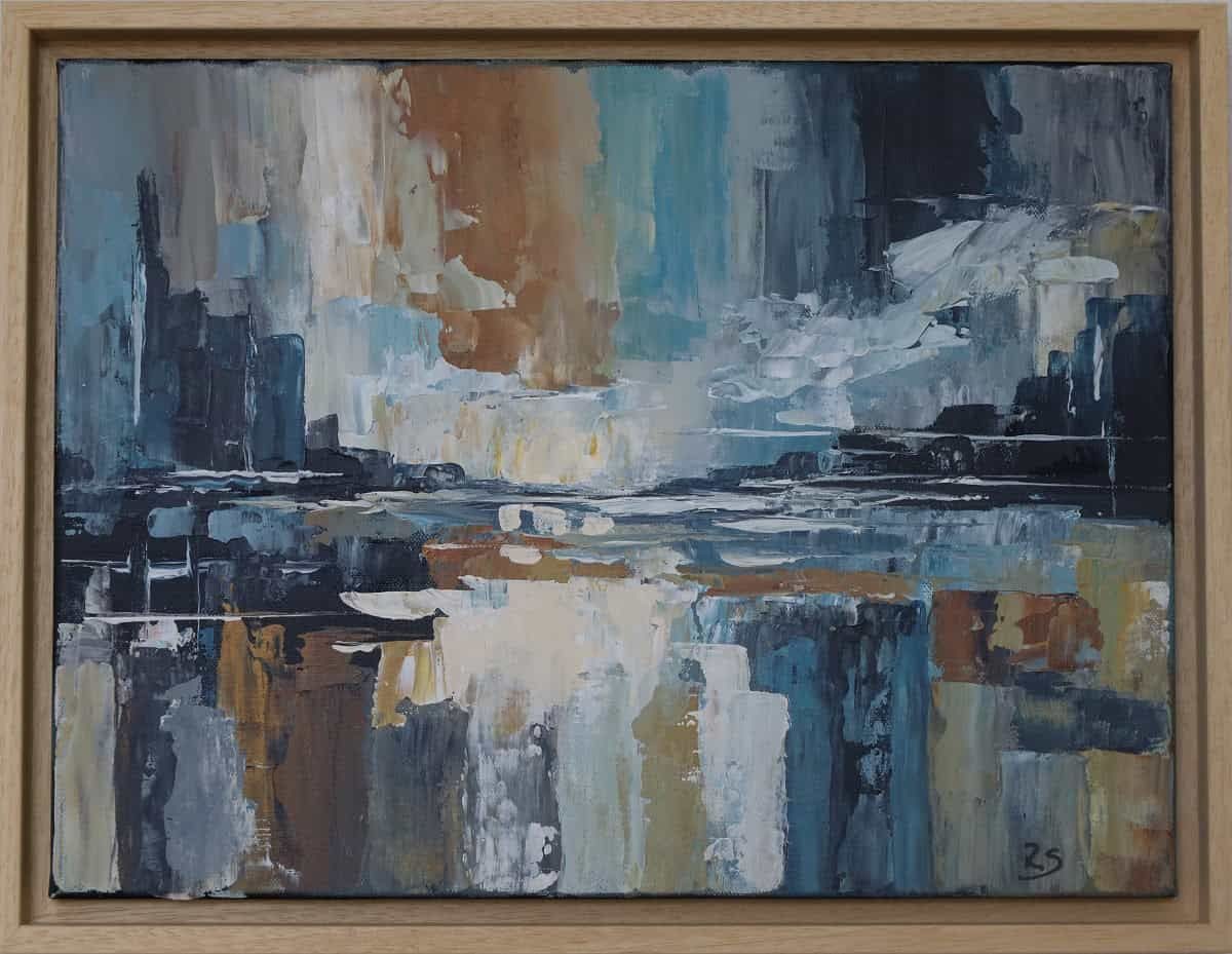 Grenzland – Acryl auf Leinwand